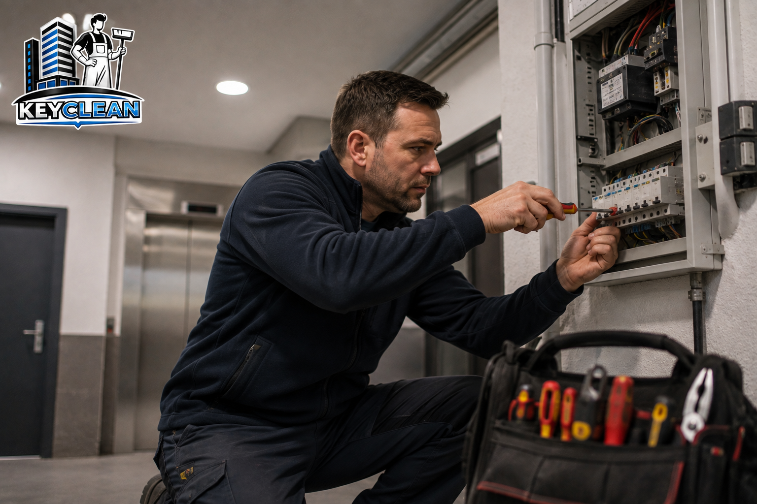 Hausmeisterservice von Keyclean bei der Objektbetreuung